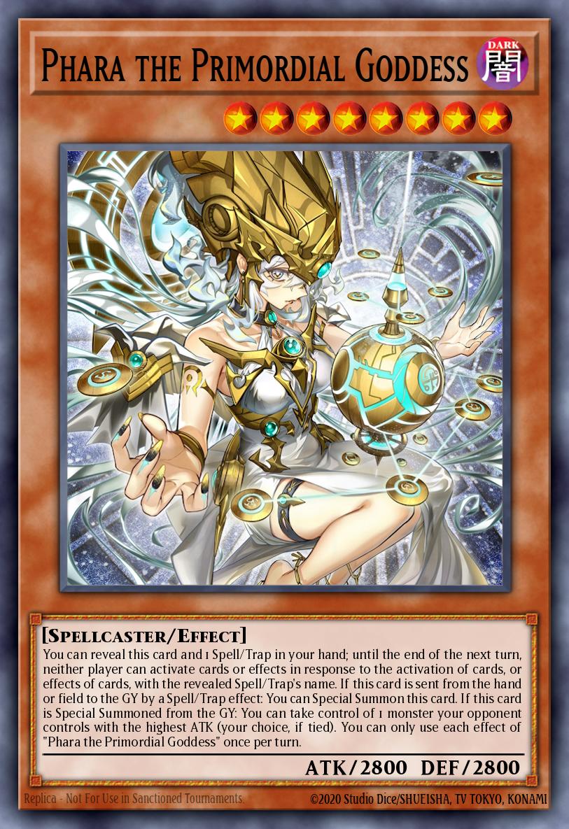 Phara the Primordial Goddess (Monster) (CORI-EN022)