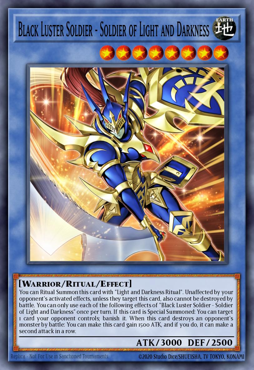Black Luster Soldier - Soldier of Light and Darkness (Monster) (CORI-EN028)