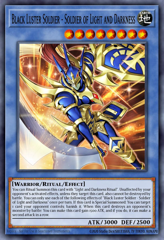 Black Luster Soldier - Soldier of Light and Darkness (Monster) (CORI-EN028)
