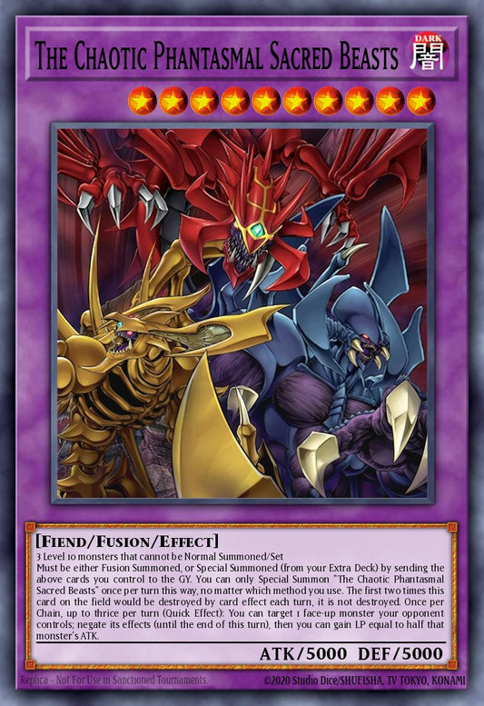 The Chaotic Phantasmal Sacred Beasts (Monster) (CORI-EN029)