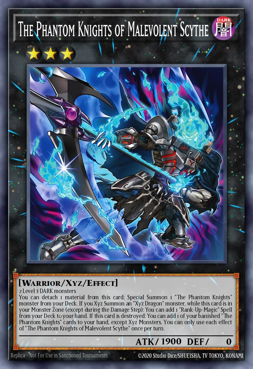 The Phantom Knights of Malevolent Scythe (Monster) (CORI-EN037)