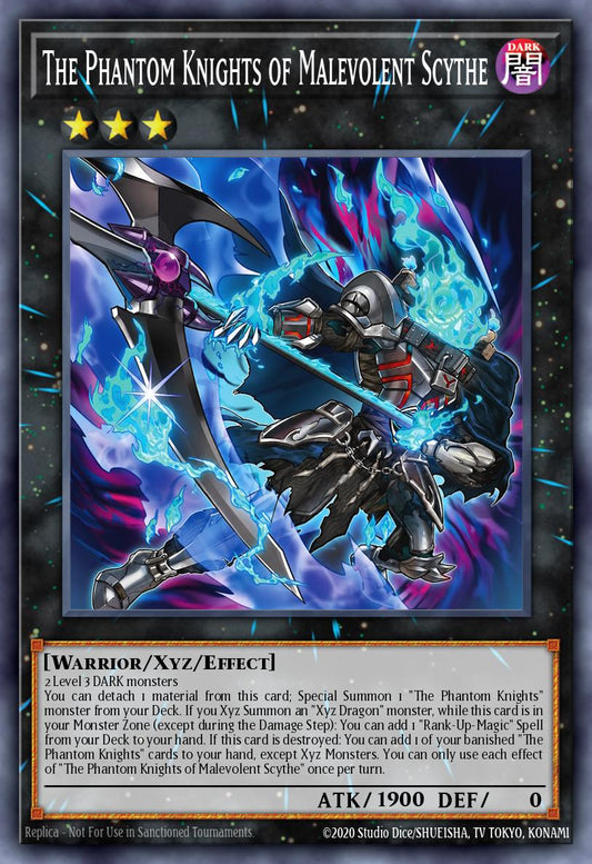 The Phantom Knights of Malevolent Scythe (Monster) (CORI-EN037)