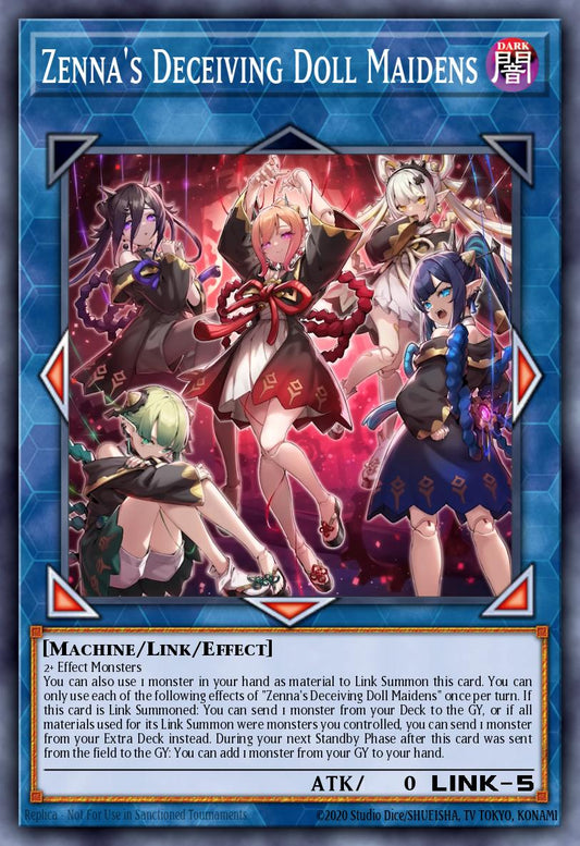 Zenna's Deceiving Doll Maidens (Monster) (CORI-EN043)