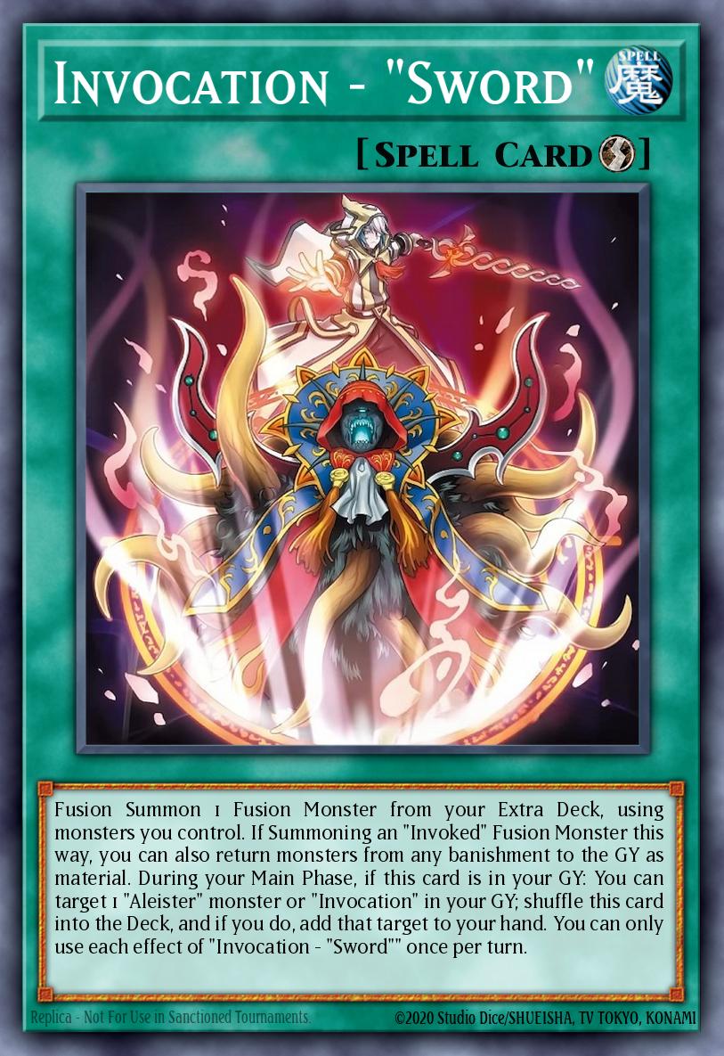 Invocation - "Sword" (Spell) (CORI-EN053)