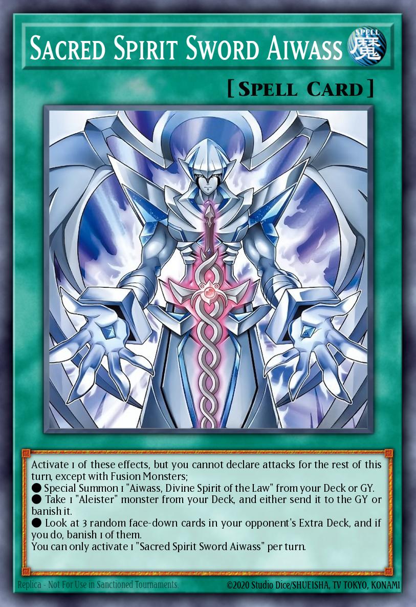 Sacred Spirit Sword Aiwass (Spell) (CORI-EN054)