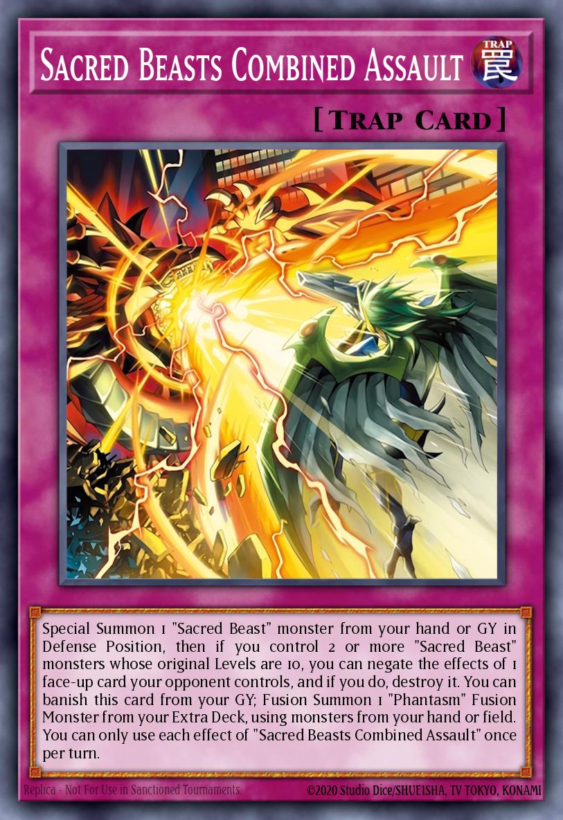Sacred Beasts Combined Assault (Trap) (CORI-EN066)
