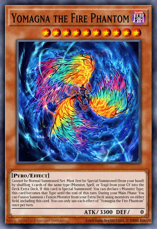 Yomagna the Fire Phantom (Monster) (CORI-EN083)