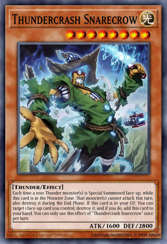 Thundercrash Snarecrow (Monster) (CORI-EN084)