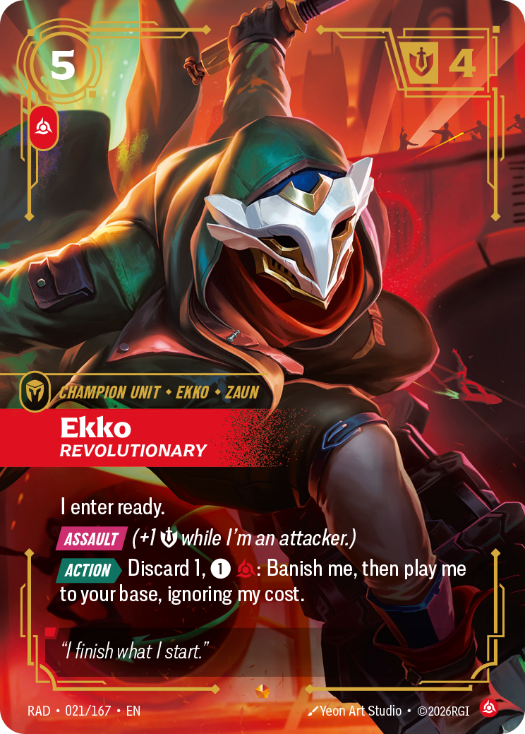 Ekko, Revolutionary (Unit) (RAD-021/167) (Epic)