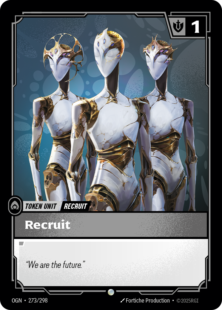 Recruit (ZN) (Token Unit) (OGN-273/298) (Common)
