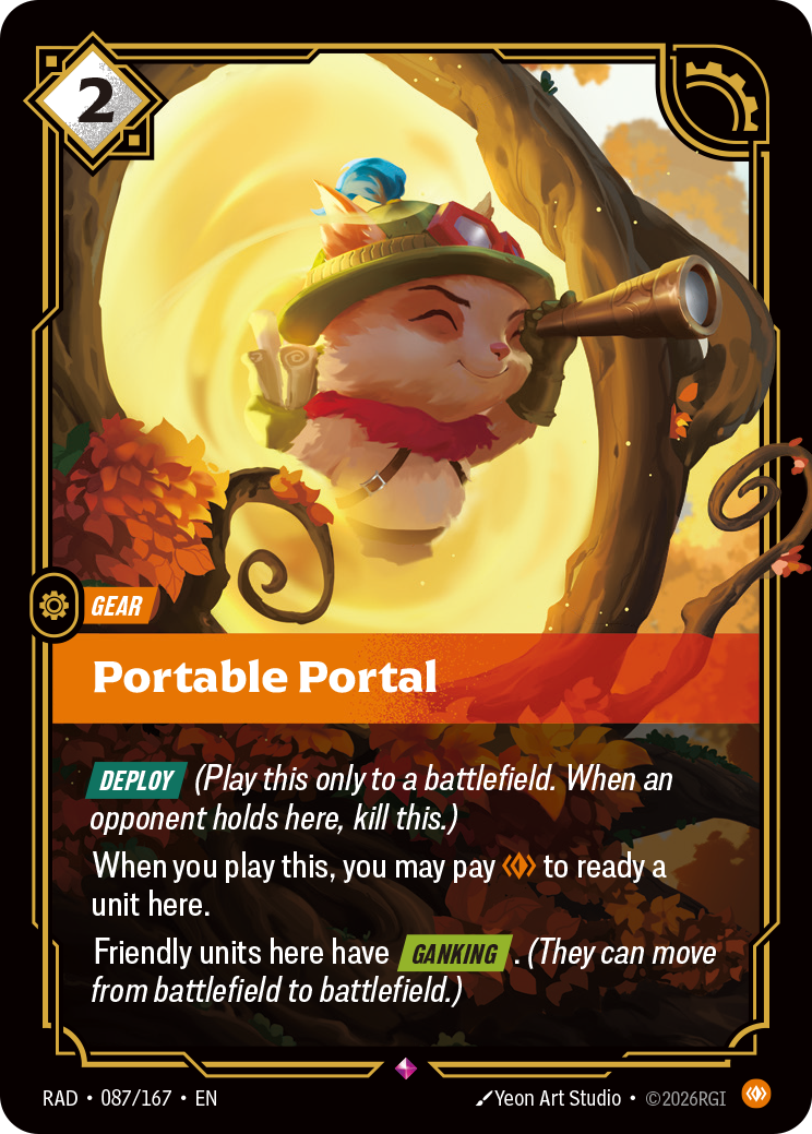 Portable Portal (Gear) (RAD-087/167) (Rare)