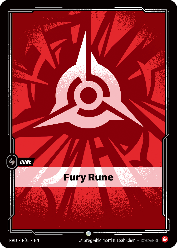 Fury Rune (Rune) (RAD-R01) (Common)