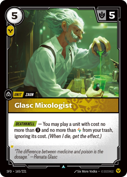 Glasc Mixologist (Unit) (SFD-165/221) (UnCommon)