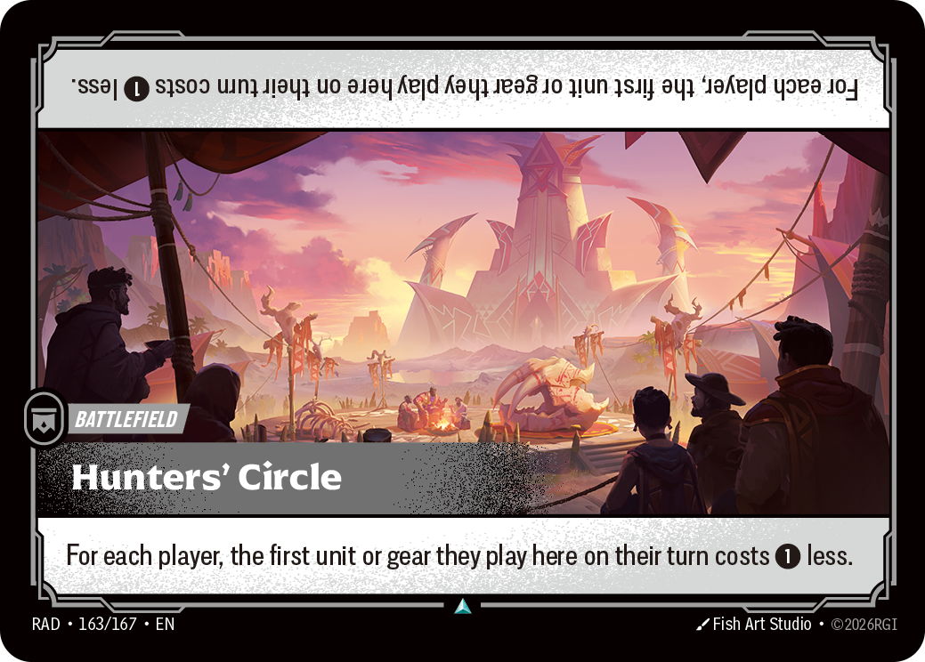 Hunters' Circle (Battlefield) (RAD-163/167) (Uncommon)