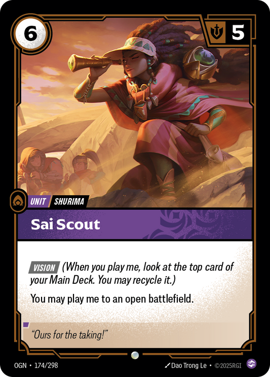 Sai Scout (Unit) (OGN-174/298) (Common)