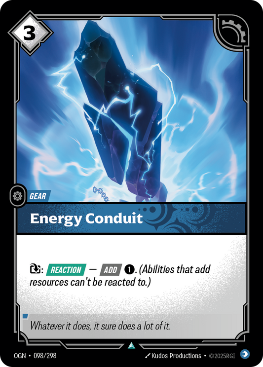 Energy Conduit (Gear) (OGN-098/298) (Uncommon)