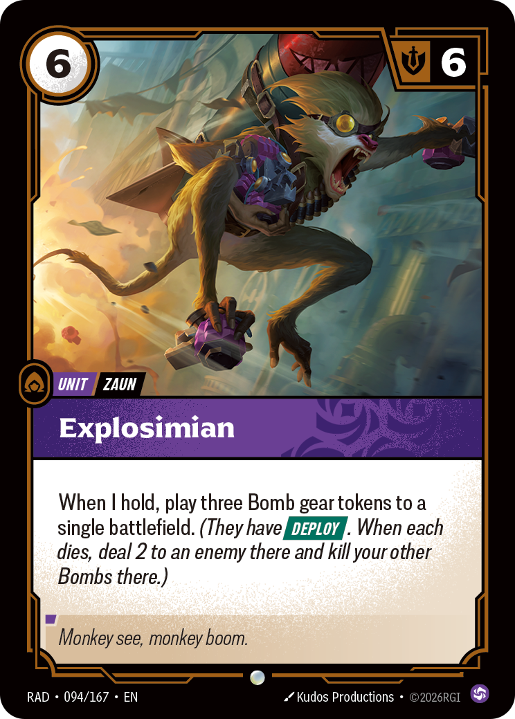 Explosimian (Unit) (RAD-094/167) (Common)