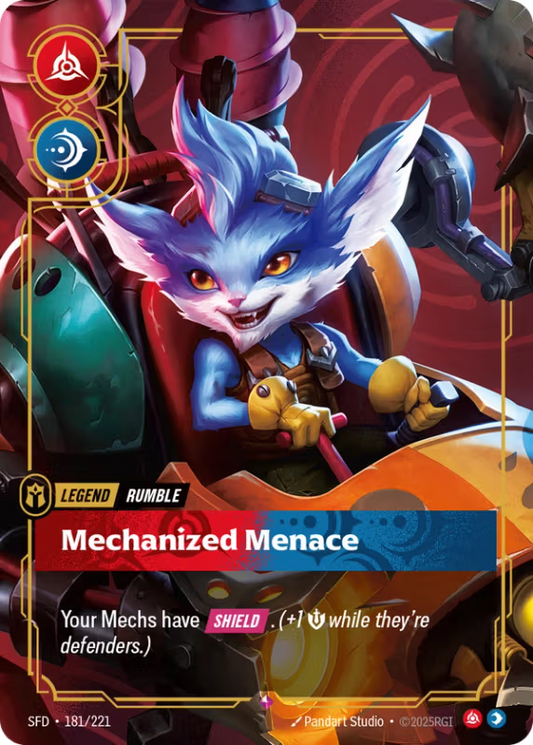 Mechanized Menace (Legend) (SFD-181/221) (Rare)