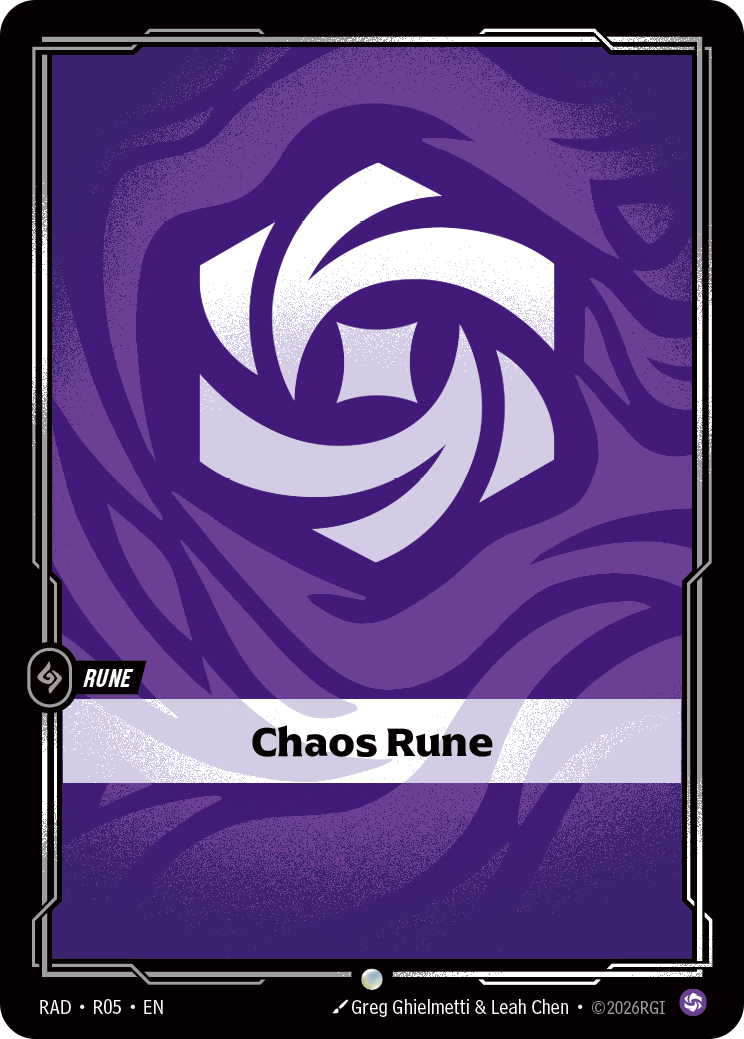 Chaos Rune (Rune) (RAD-R05) (Common)
