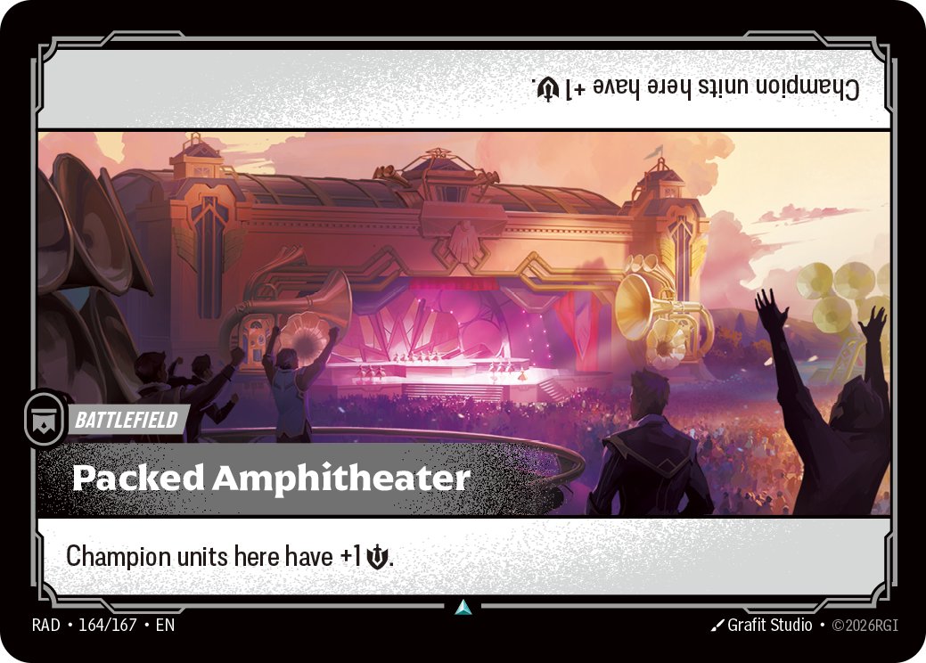 Packed Amphitheater (Battlefield) (RAD-164/167) (Uncommon)