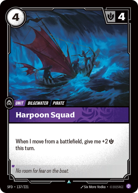 Harpoon Squad (Unit) (SFD-137/221) (UnCommon)