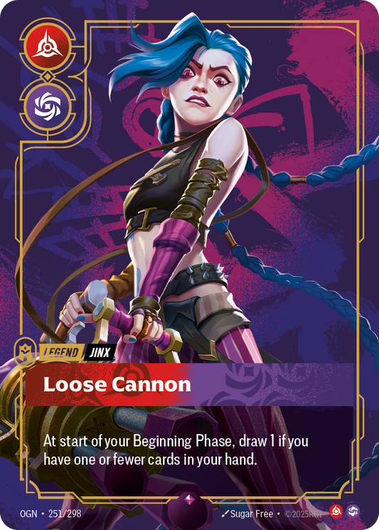 Loose Cannon (Legend) (OGN-251/298) (Rare)
