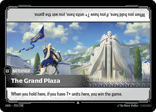 The Grand Plaza (Battlefield) (OGN-293/298) (Uncommon)