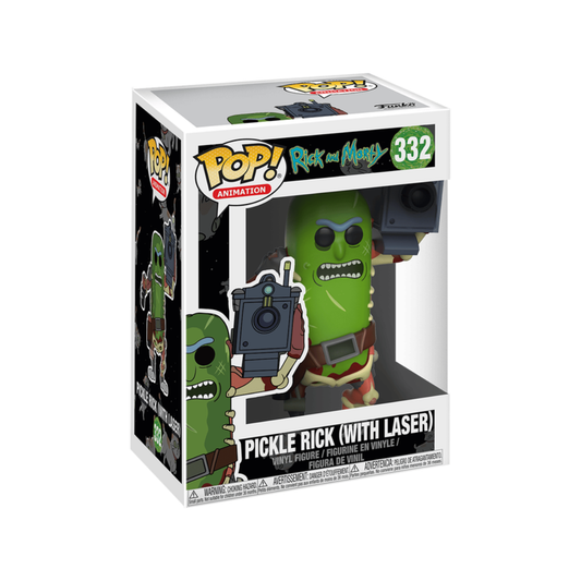 Funko Pop! Pickle Rick (With Laser)  #332