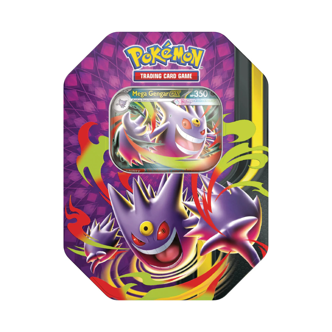 Mega Evolution Moonlit Tins (Mega Gengar EX / Mega Clefairy EX)