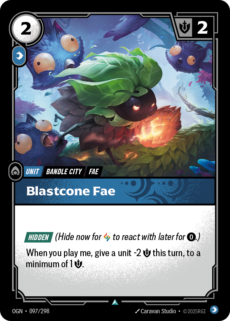 Blastcone Fae (Unit) (OGN-097/298) (Uncommon)