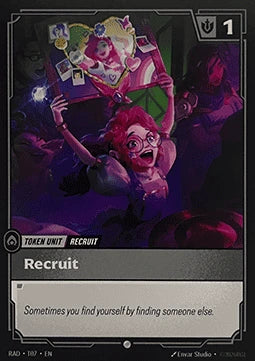 Recruit (Unit) (RAD-T07) (Common) (Token)